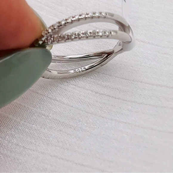 0.25 CT Moissanite Diamond Ring